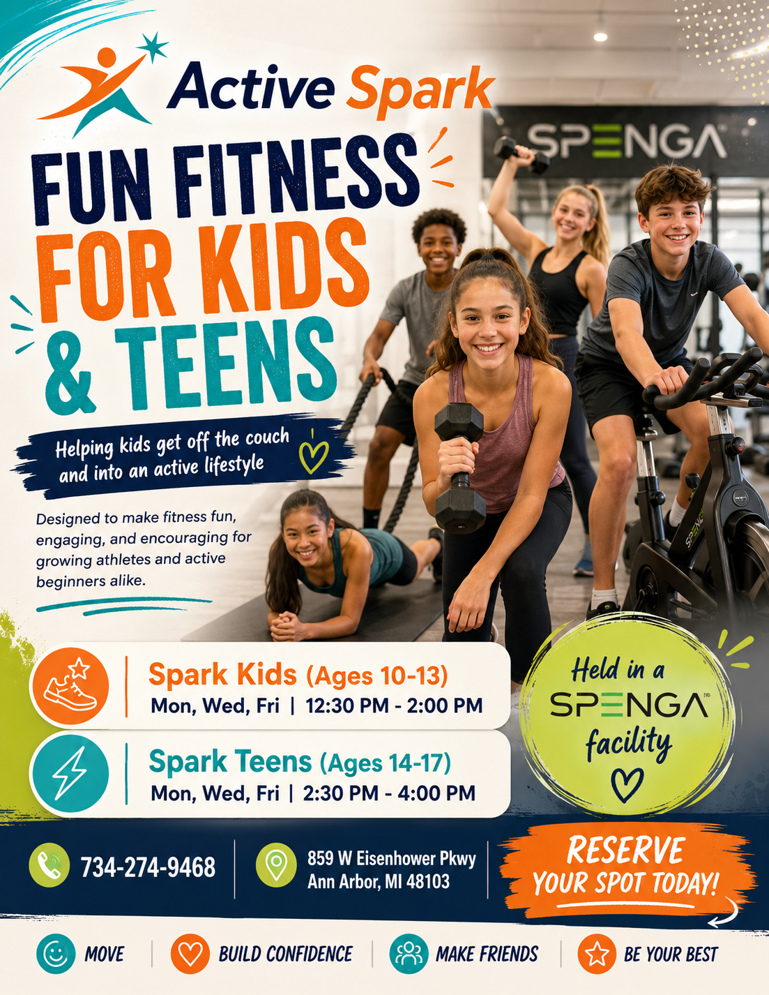 Active Spark kids fitness